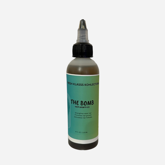 “The Bomb”hair growth oil.