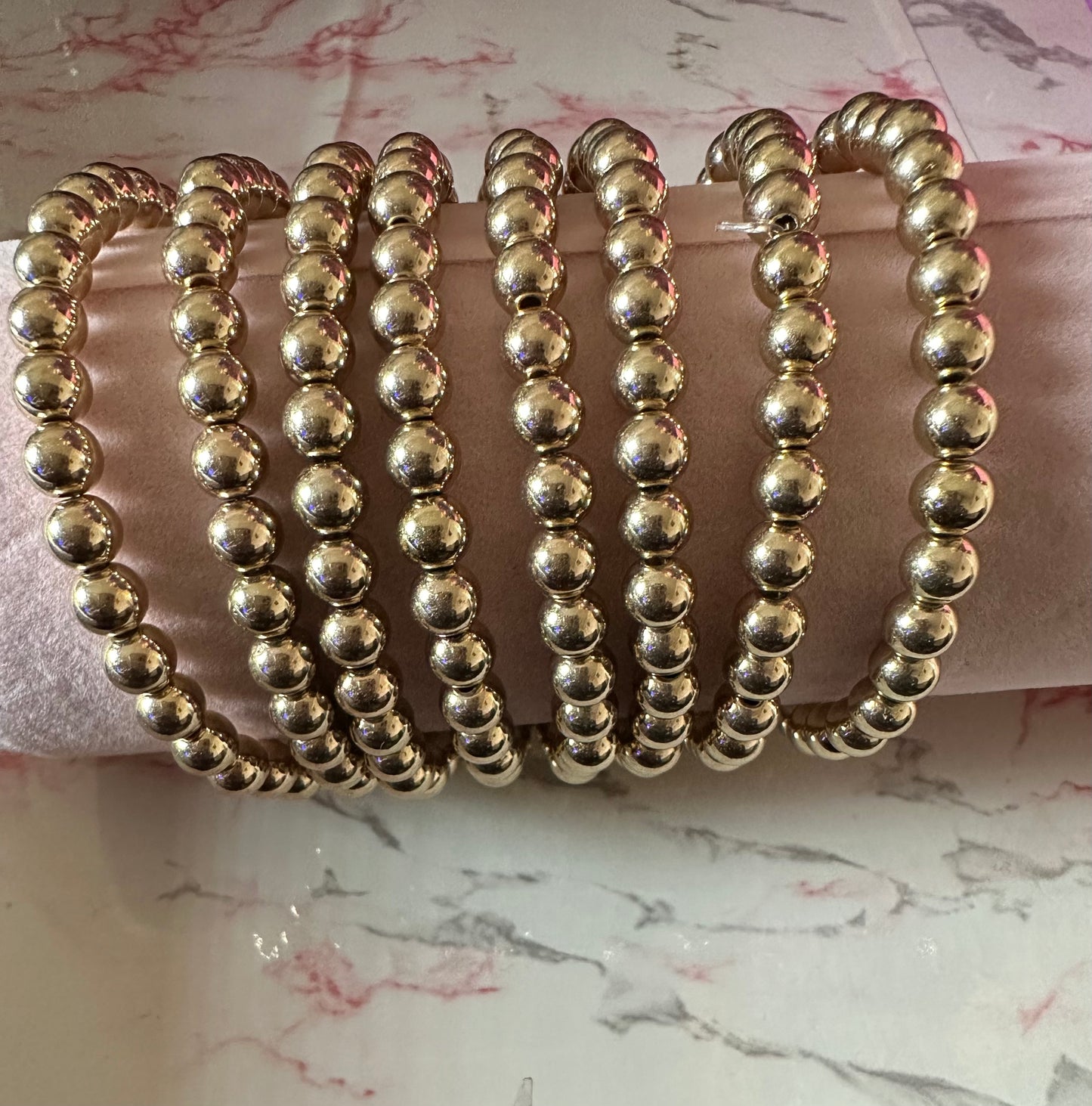 Gold plated bracelet (1 piece)
